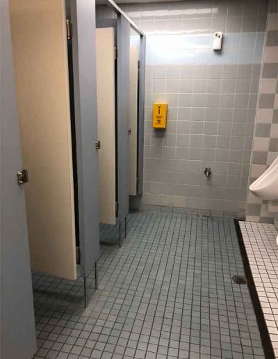 bathroom cubicles