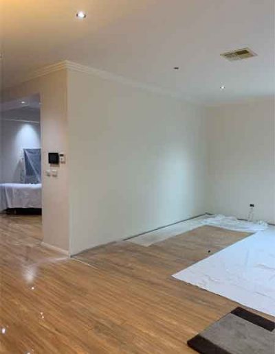 Home renovation progress